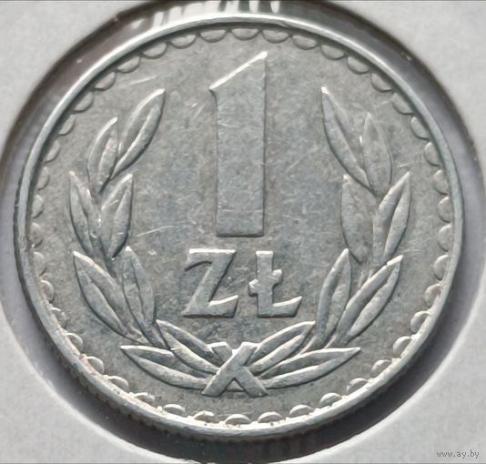 Польша. 1 злотый 1985 года. (*)