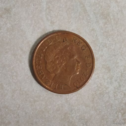 1 пенни 2010 Великобритания