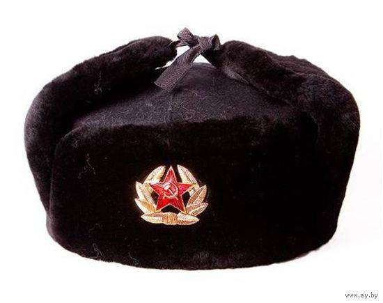 Шапка ушанка Матроса Вмф СССР ( размер 56) -Склад