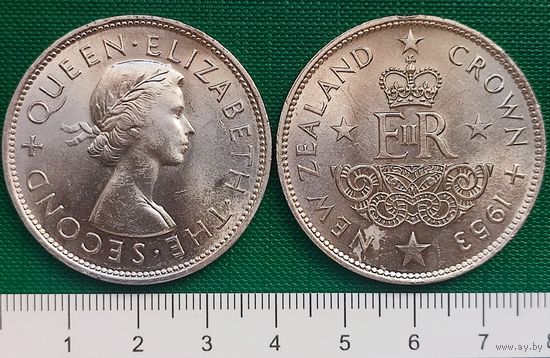 Новая Зеландия 1 крона 1953 г.