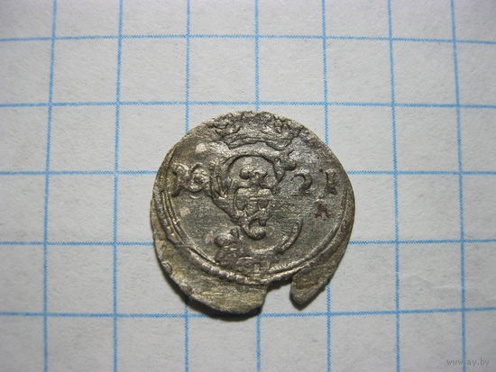 Двуденарий 1621 года ВКЛ