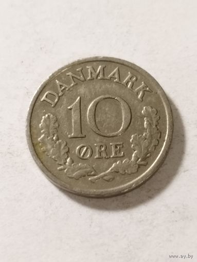 Дания 10 оре 1969