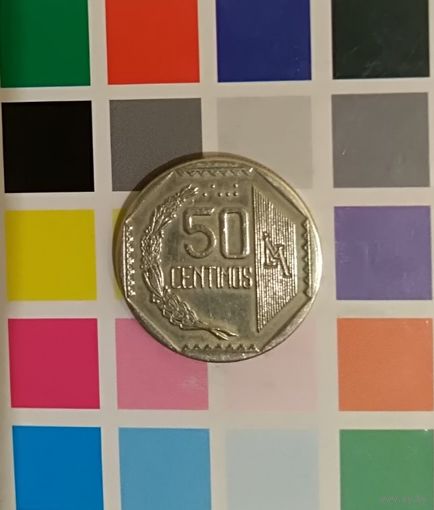 Перу 50 сентимо 1991