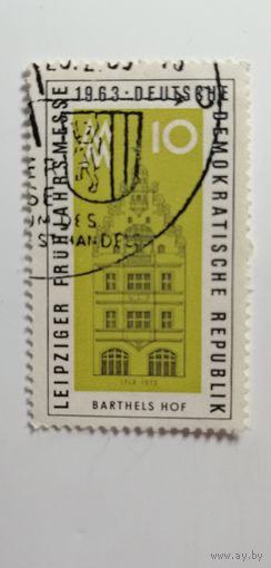 ГДР 1963. Лейпцигская весенняя ярмарка