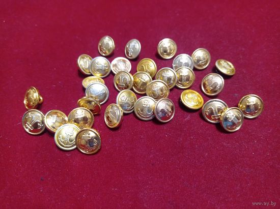 Пуговицы вмф СССР 14мм