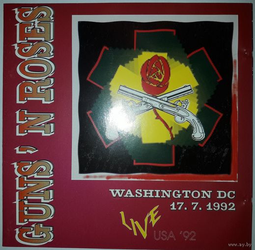 Guns 'N Roses World Tour 1992 USA 92 Washington D.C. 17.07.92