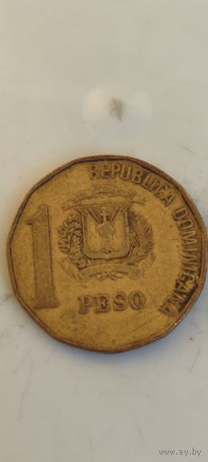 Доминиканская республика 1 песо 1993