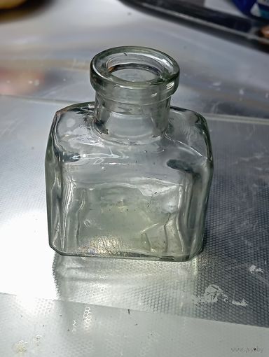 Витражная Аптечная бутылка ( пузырек ) .