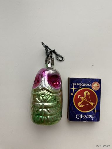 Елочная игрушка. Сова.