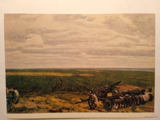 1955. Басов. Первые всходы. Алтай