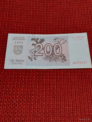 Литва 200 талонов
