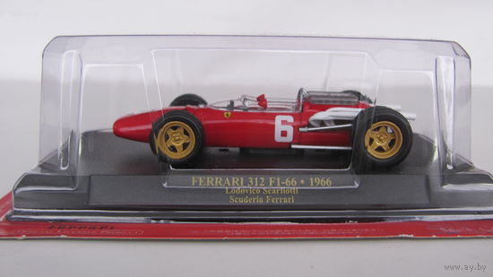 FERRARI 312/66 #6 Ludovico Scarfiotti F1 1966 ALTAYA