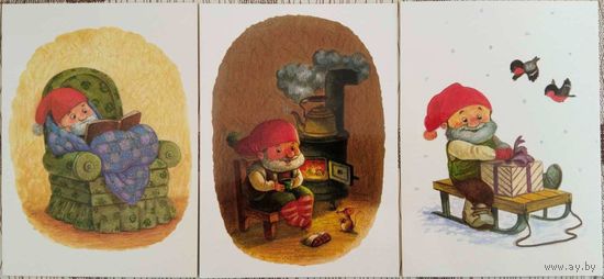 У огонька. Подарок. Интересная книжка. Н.Баландина. Белорусь. 2014,15 гг.