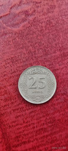 Турция 25 Куруш 2011