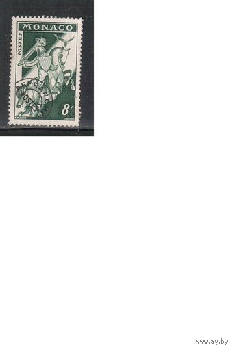 Монако-1954(Мих.487)  * (без клея)  , Стандарт, Рыцари