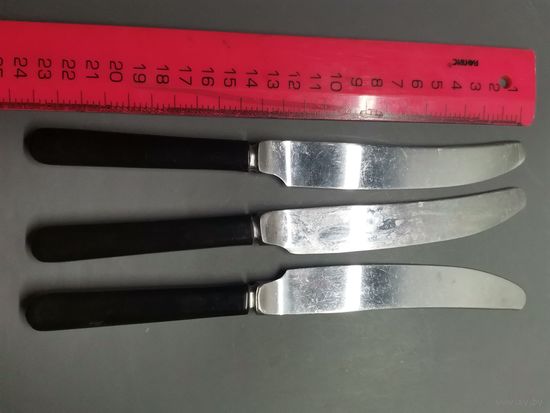 Нож столовый 3 шт. (одним лотом).