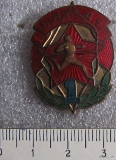 Знак БНМАУ 1 степень