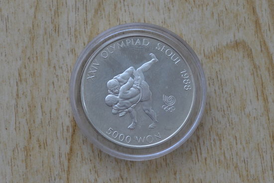 Южная Корея 5000 вон 1988 с 1 руб