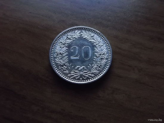 Швейцария 20 раппен 2009