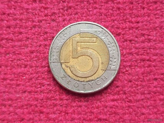 Польша 5 злотых 1994 г.