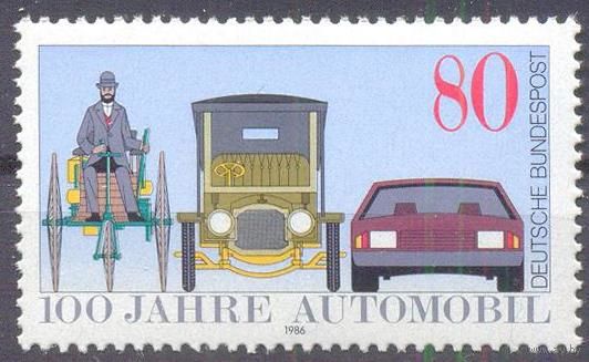 Германия 1986 автомобиль техника