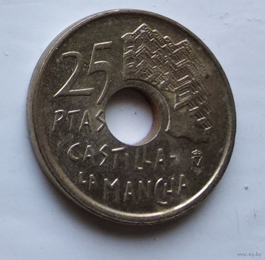 Испания 25 песет, 1996 Кастилия - Ла-Манча 4-10-40