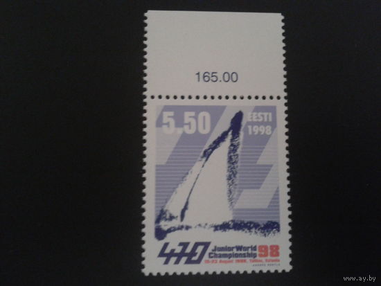 Эстония 1998 парусный спорт