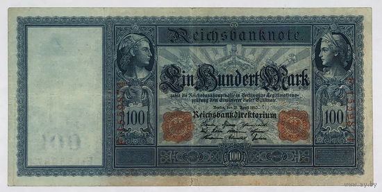100 марок 1910