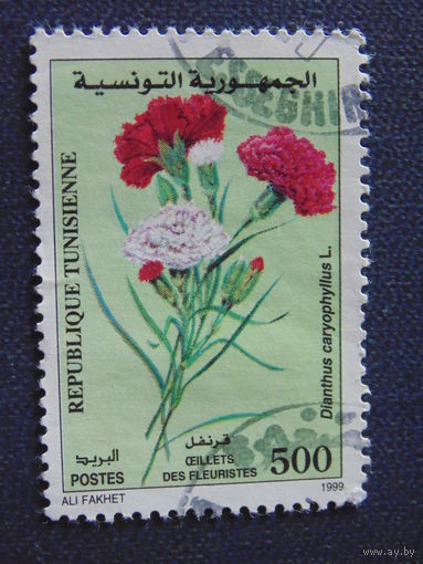 Тунис 1999 г. Цветы.