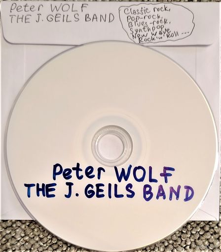 DVD MP3 дискография Peter WOLF, THE J.GEILS BAND (Classic rock, pop rock, blues rock, synthpop, new wave, rock'n'roll, ...)  - 1 DVD