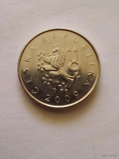 Чехия.1 крона 2009 г