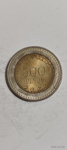 Колумбия 500 песос 2022