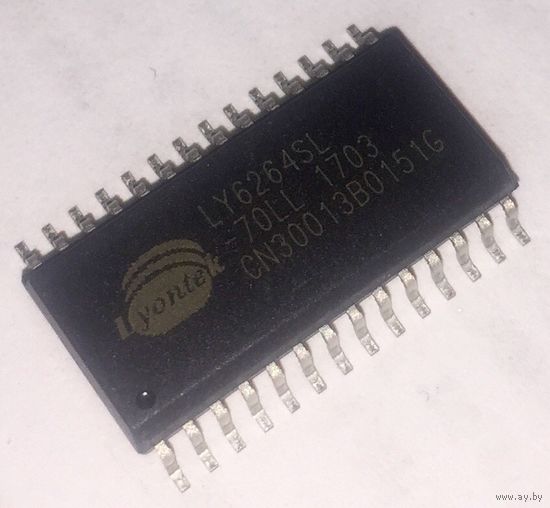 LY6264SL-70LL Оперативная память. ОЗУ 8K X 8 BIT LOW POWER CMOS SRAM. LY6264