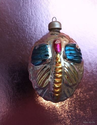 Ёлочная игрушка бабочка