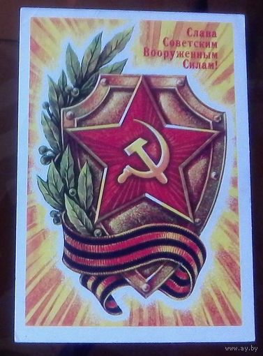 1975 год А.Жребин Слава советским ВС
