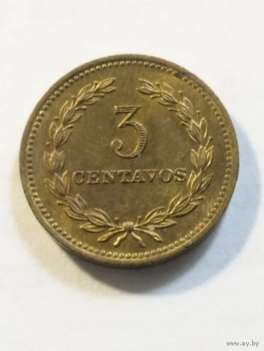 Сальвадор 3 сентаво 1974