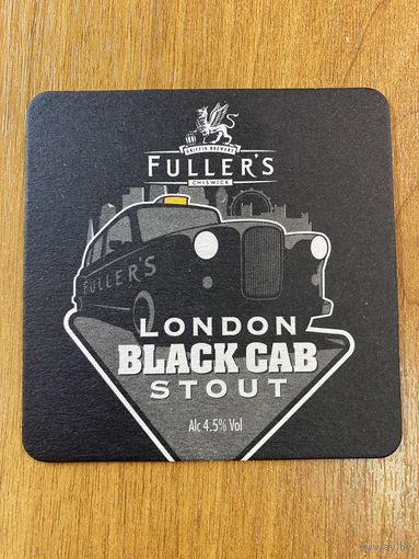 Подставка под пиво Fuller's London Stout (Великобритания)