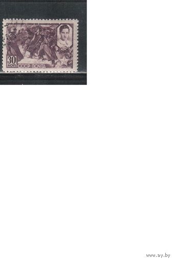 СССР-1944, (Заг.799) гаш. , Война, Герои ВОВ