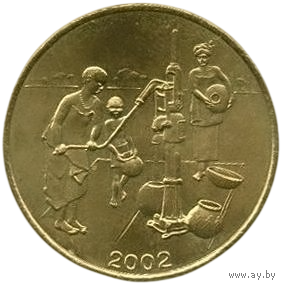 Государства Западной Африки. 10 франков 2002. UNC