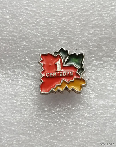 1 сентября День Знаний. Праздники. Школьный значок #0646-UP17