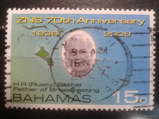 Багамы, 2006. 70 лет телерадиокомпании ZNS, ген. директор