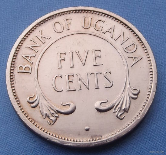 Уганда. 5 центов 1965