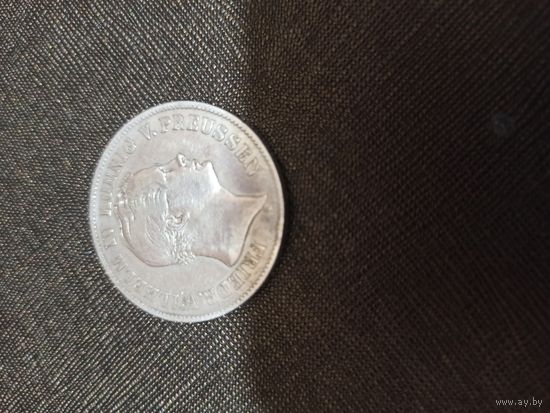 1 талер 1847 Пруссия, в блеске