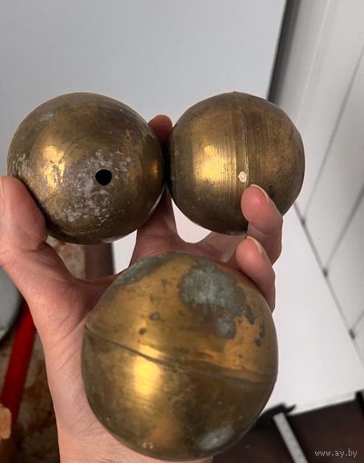 Шар, элемент от люстры Латунь/бронза Цена за 1