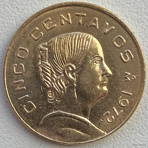 Мексика 5 сентаво 1972 г.