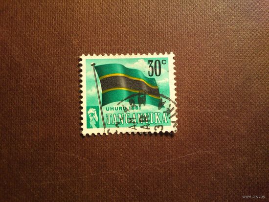 Республика Танганьика 1961 г.Флаг./07а/