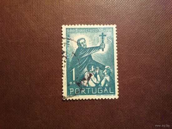 Португалия 1952 г. 400-летие со дня смерти святого Франциска Ксаверия./30а/