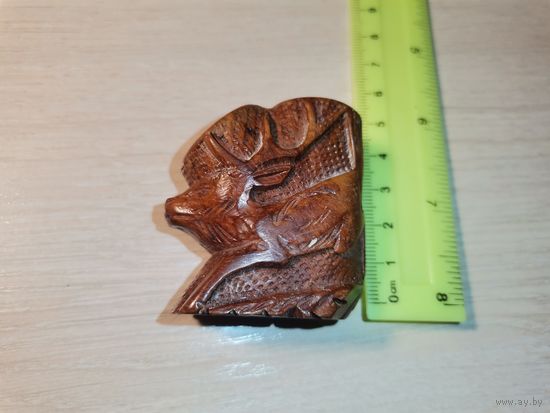 Деревянная часть, винтажной, курительной трубки.