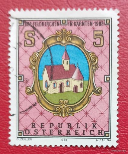 Австрия, 1988 г., 1100-летие Фельдкирхена