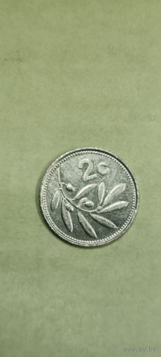 Мальта 2 цент 1991